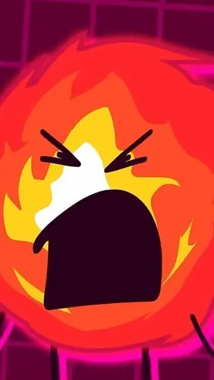ai character: fireball from c2bc background