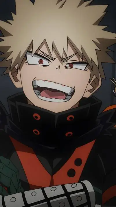 ai character: Katsuki Bakugo background