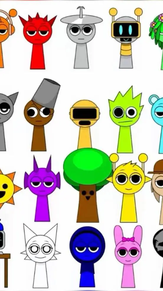 ai character: ❤sprunki❤ background