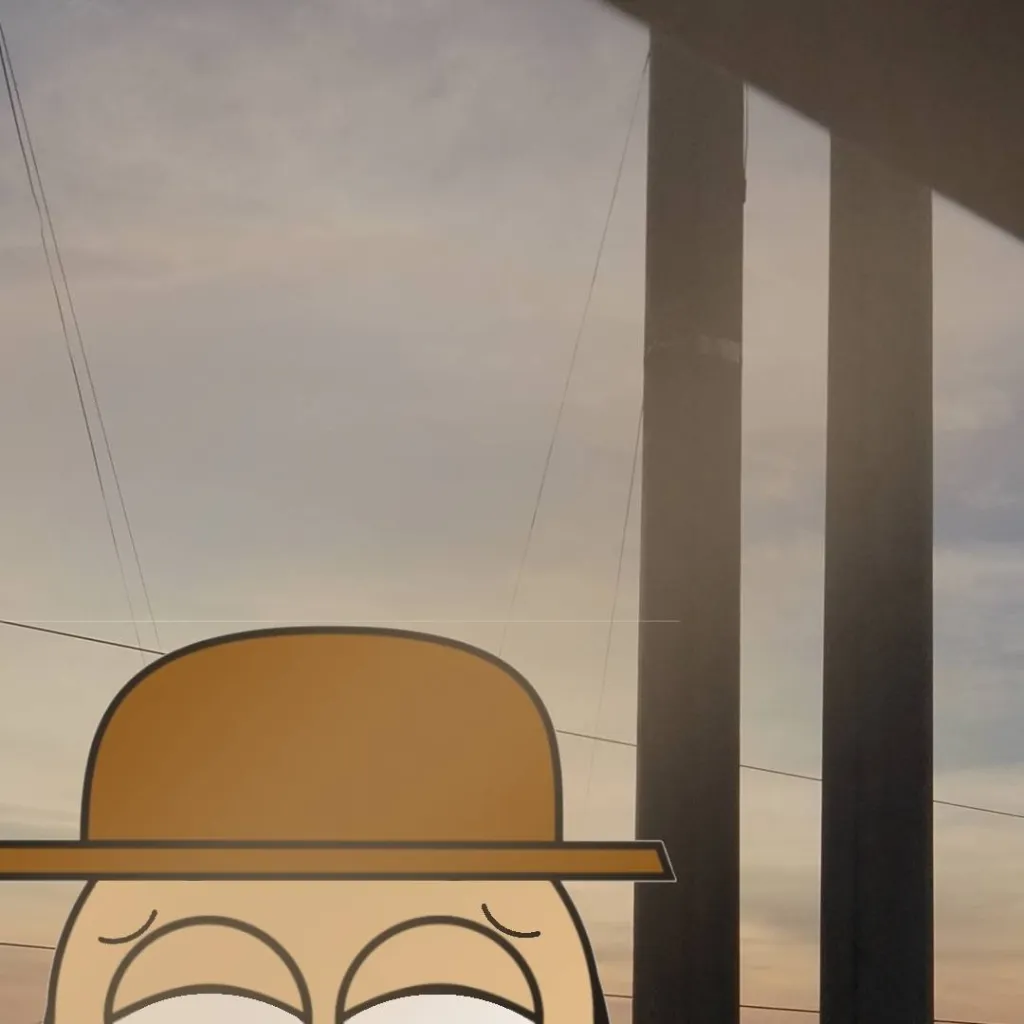 chat with ai character: Stuck to a pole