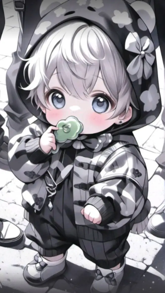 ai character: Random baby background