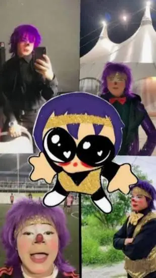 ai character: patitas k rollo  background