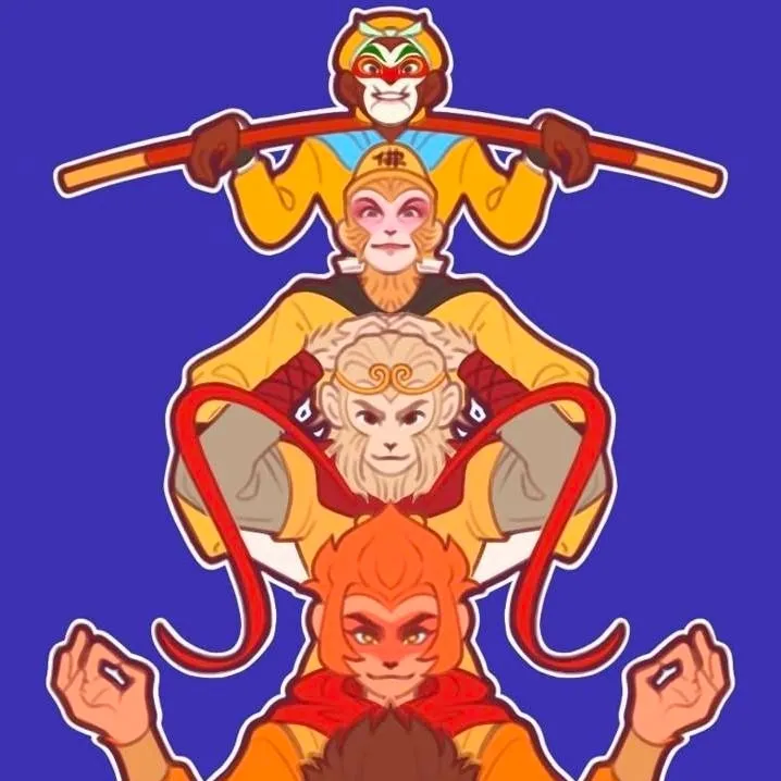 chat with ai character: The four monkey ✨