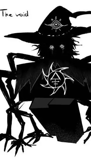 ai character: Azure(Void skin)  background