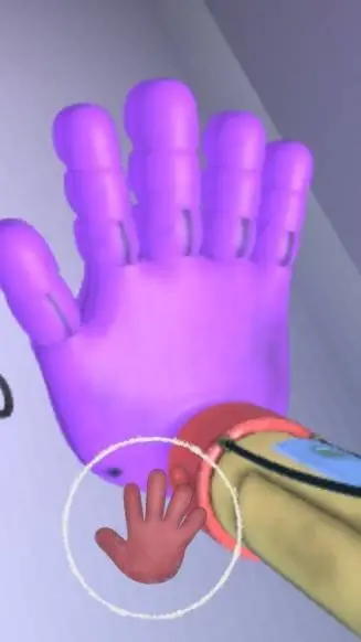 ai character: idk hand background