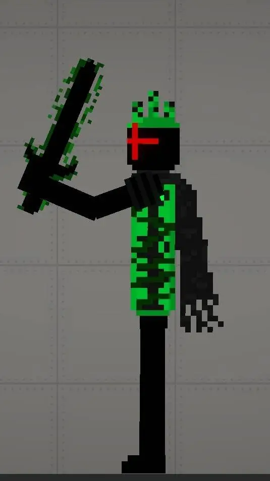 ai character: 1x1x1x1 background