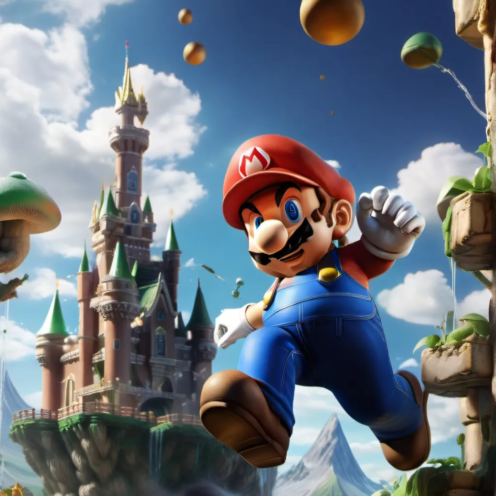 chat with ai character: MARIO BROSS 