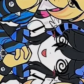 chat with ai character: ❤three way kiss❤️