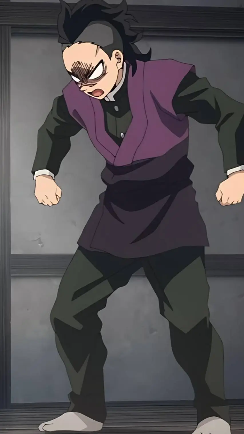 ai character: Genya Shinazugawa  background