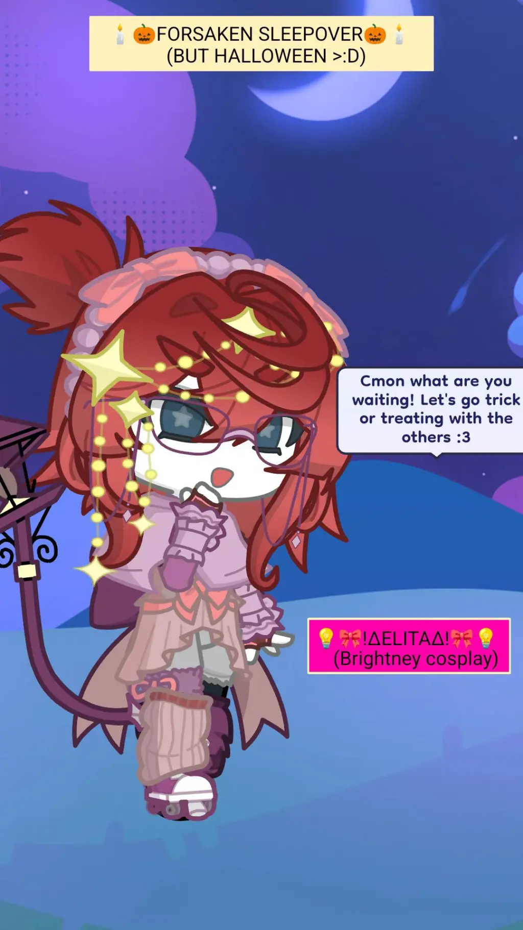 ai character: Fsk halloween spo background