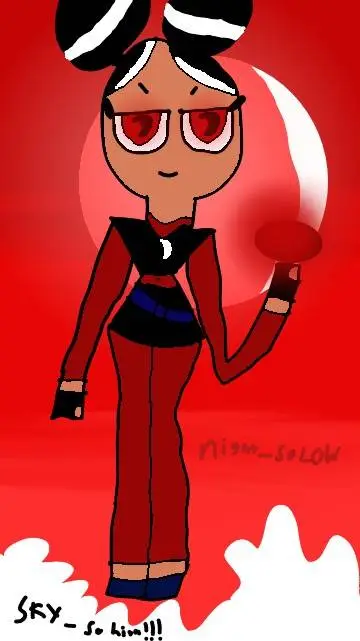 ai character: night background