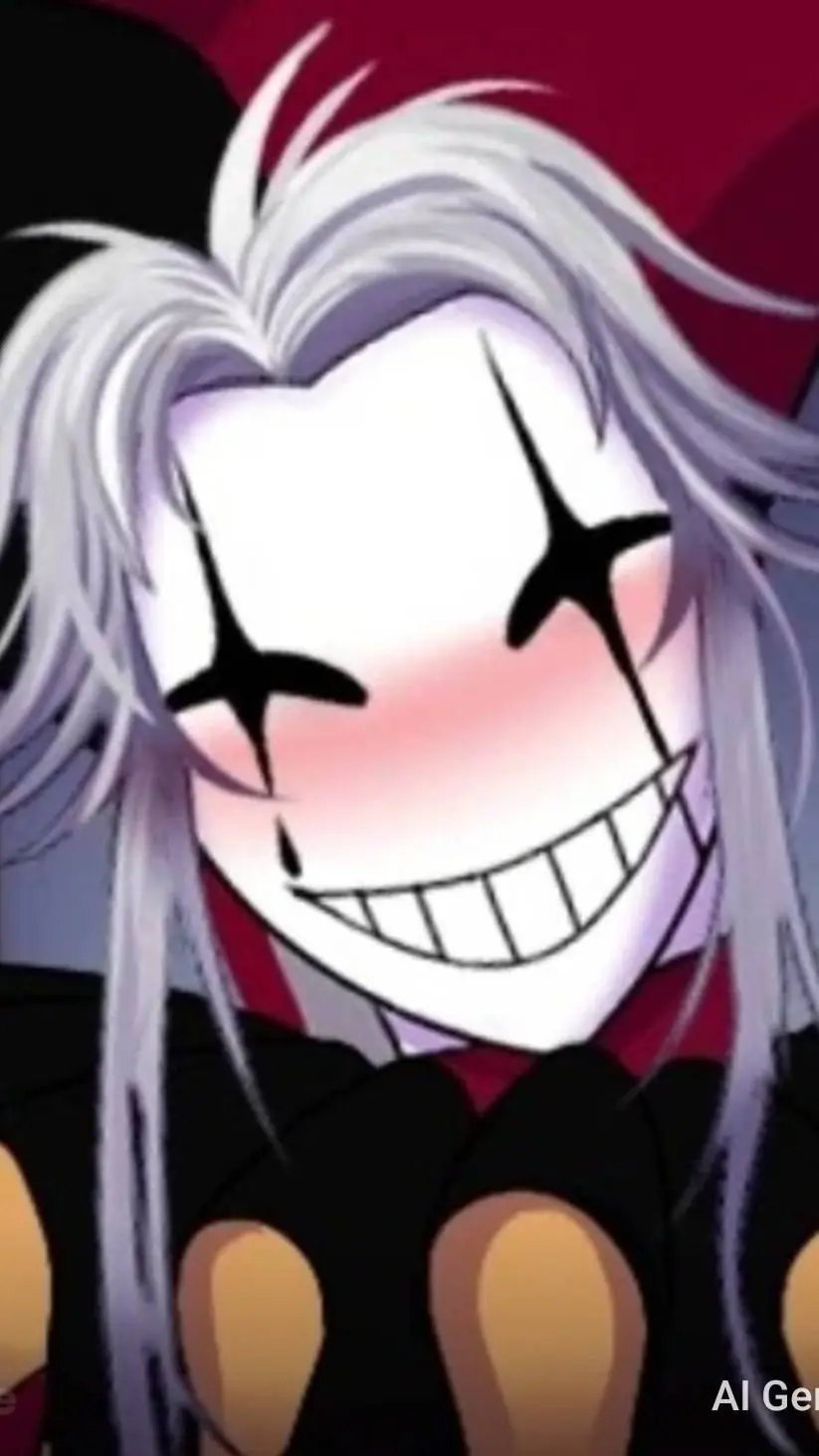 ai character: pierrot (horrorau) background