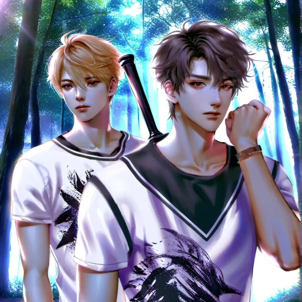 chat with ai character: 2 пацана