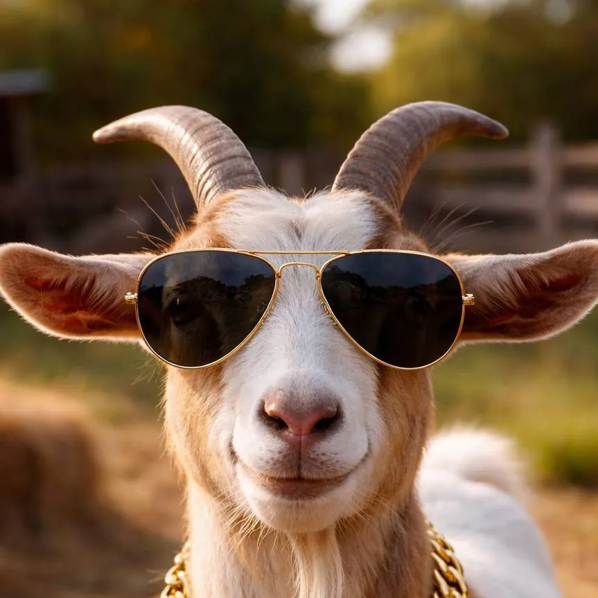 chat with ai character: cool goat
