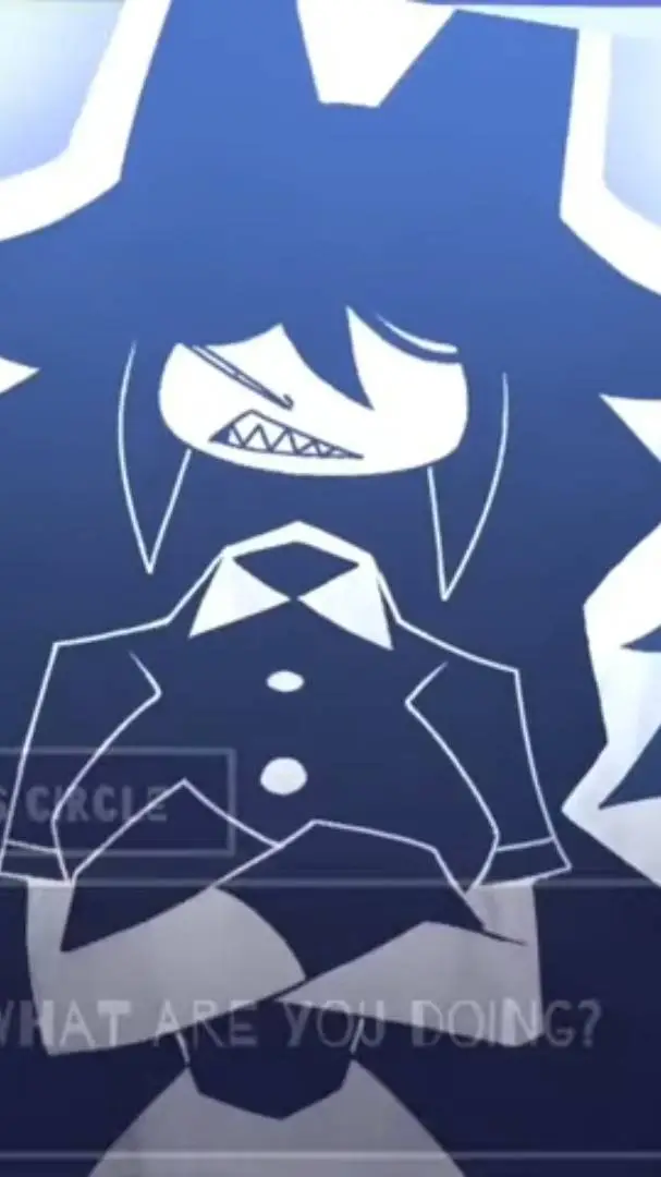 ai character: miss Circle background