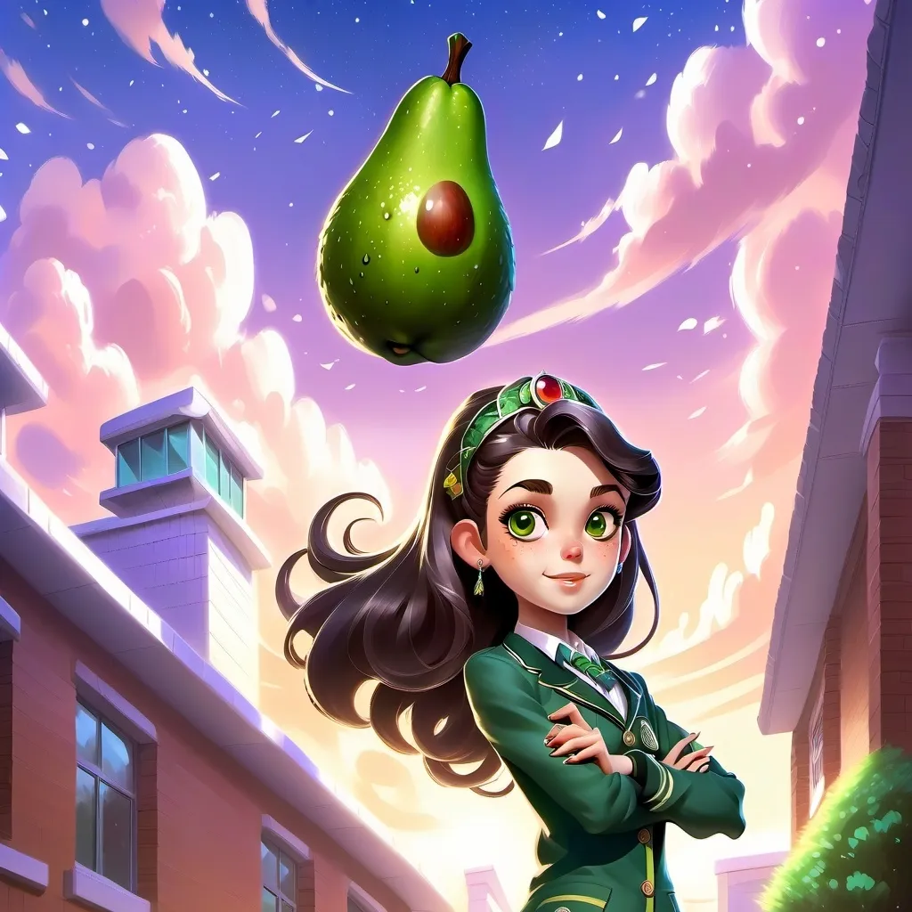 chat with ai character: Avocado school 👁🫦👁