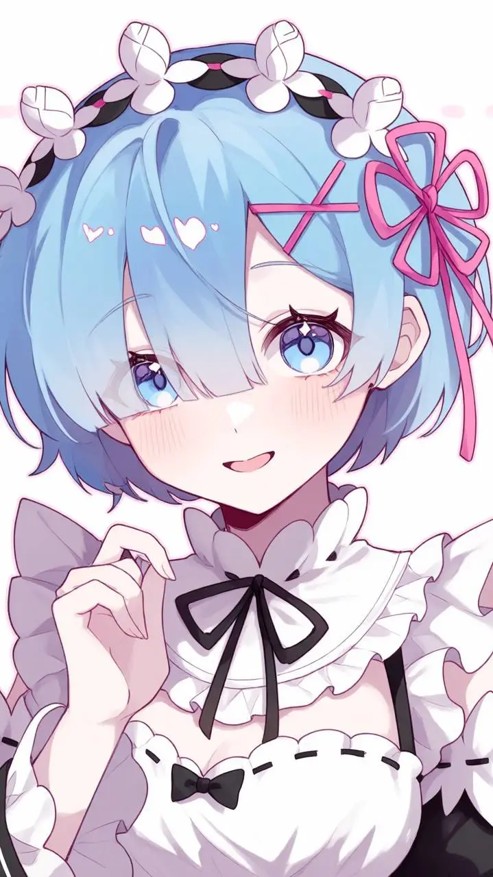 ai character: 🩵Rem (Re:Zero) 🩵 background