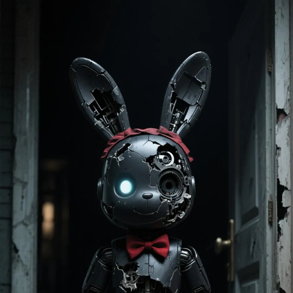 chat with ai character: Nightmare Bonnie￼