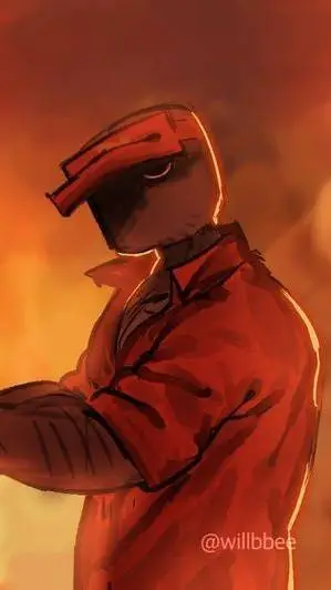 ai character: Pizza guy background