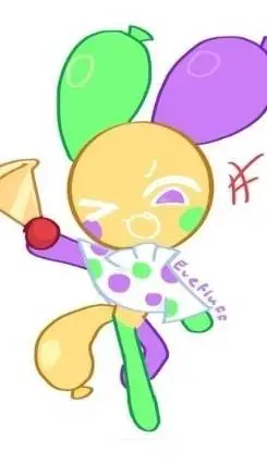 ai character: circus trio background