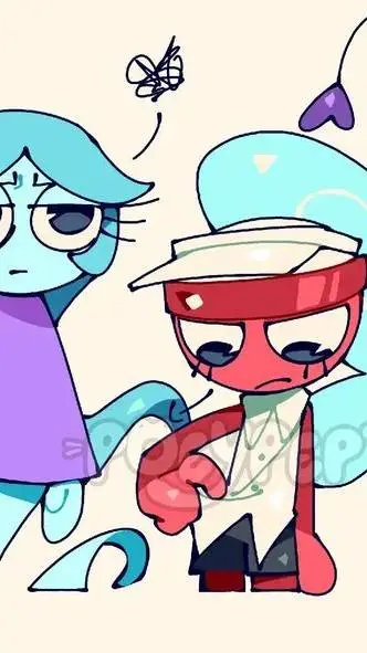 ai character: Dandyworld background