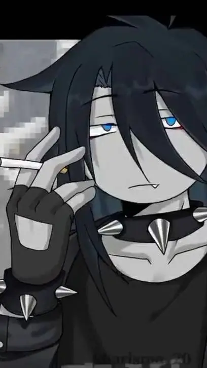 ai character: goth Peter background
