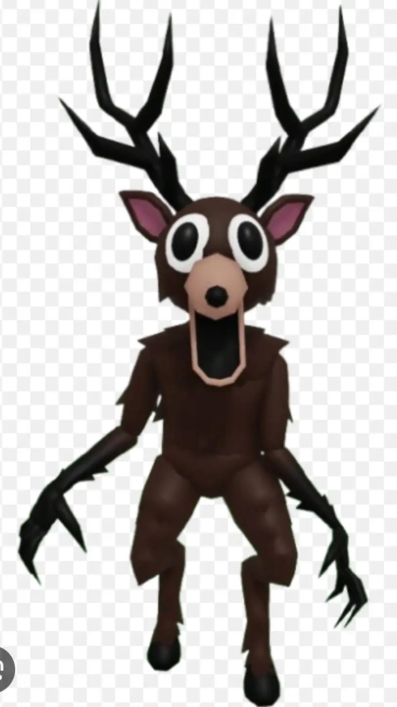 ai character: deer background