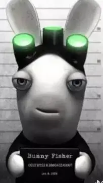 ai character: profesor rabbit background