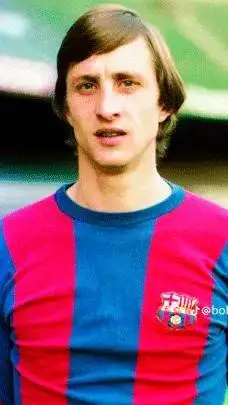 ai character: JOHAN CRUYFF background