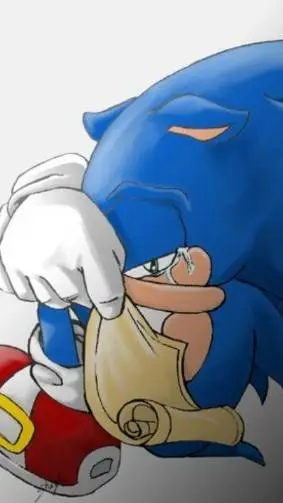 ai character: sonic depression background
