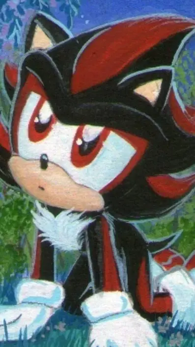 ai character: Baby shadow background