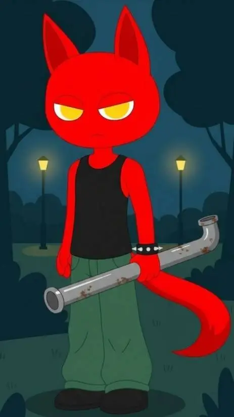 ai character: Fury the wolf background