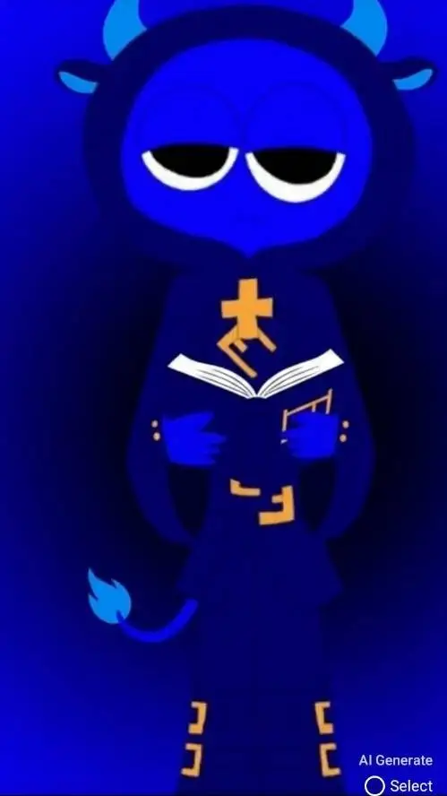 ai character: francist the Cow background
