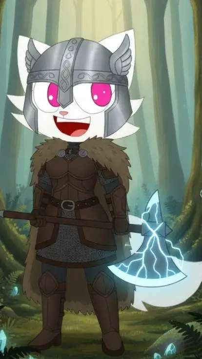 ai character: Wenda the cat background