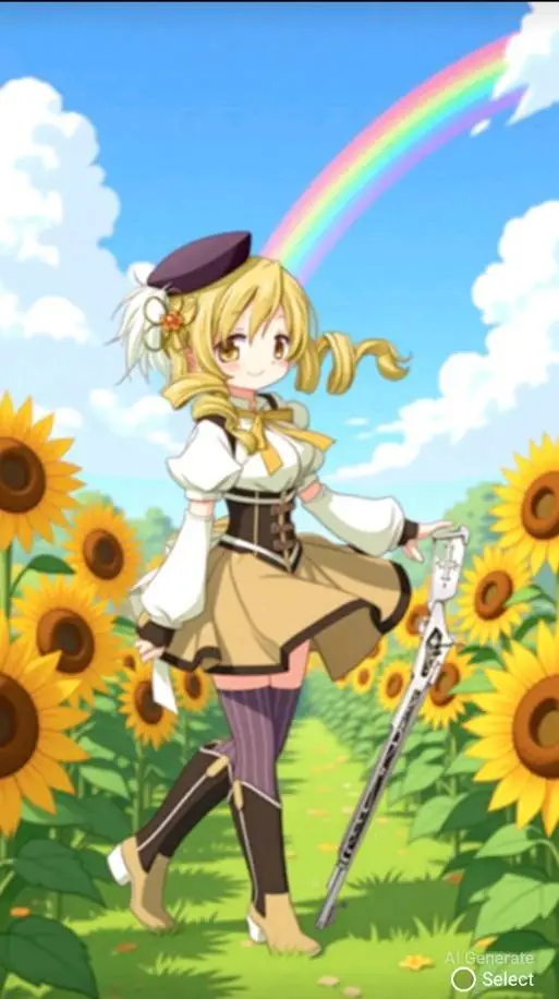 ai character: Mami Tomoe background