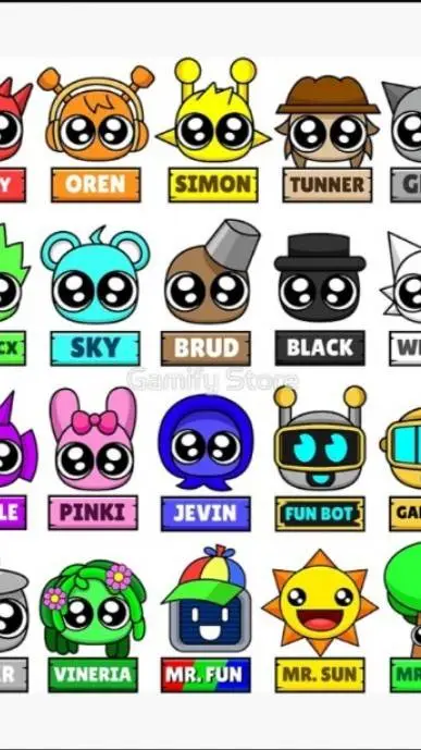 ai character: Sprunki Petshops background