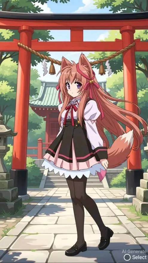 ai character: Mashiro mito background