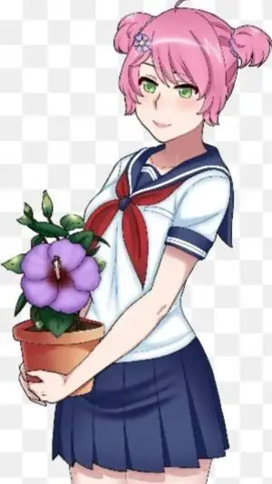 ai character: Sakura background