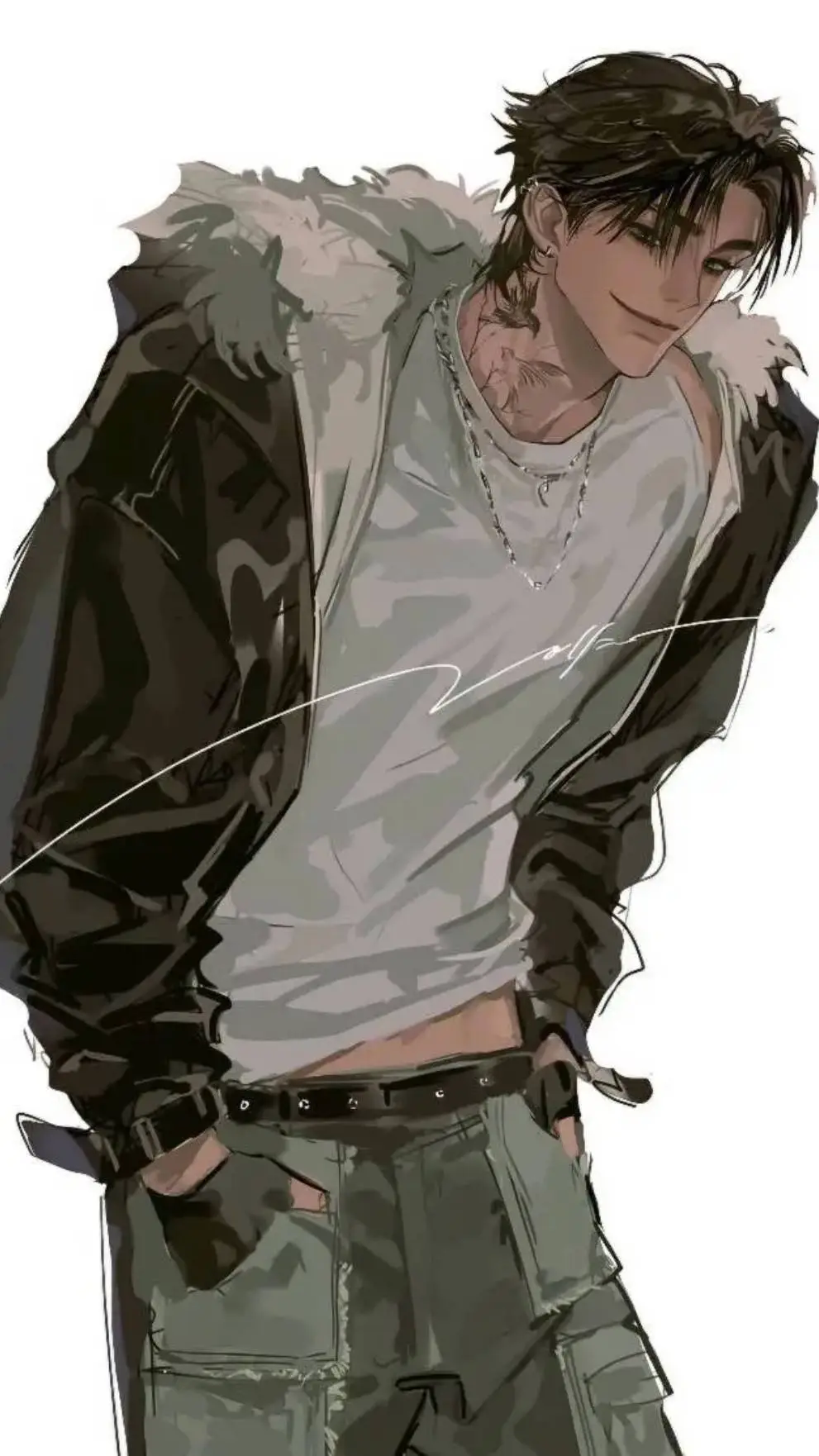 ai character: Valentino background