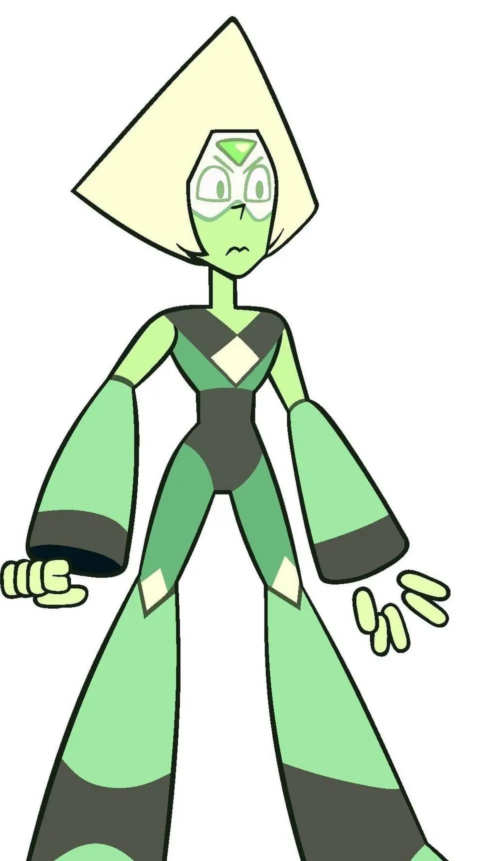 ai character: PERIDOT💫👽 background