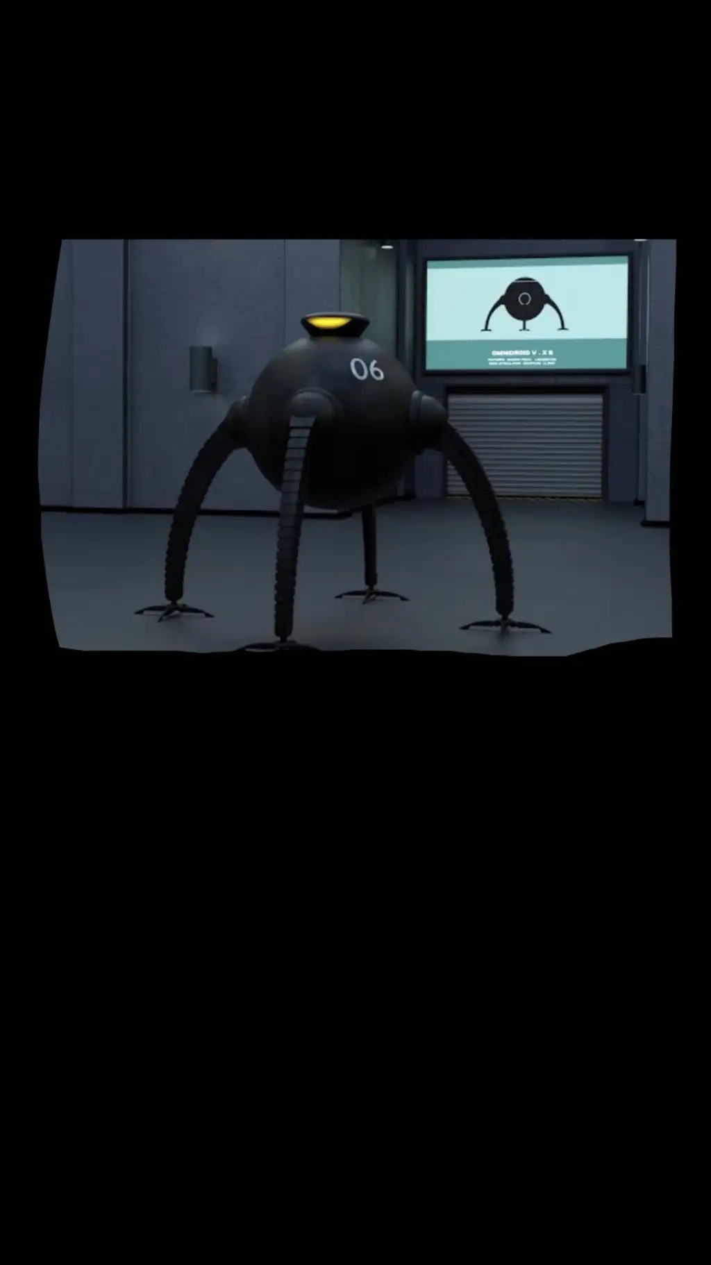 ai character: omnidroid v.x6 background