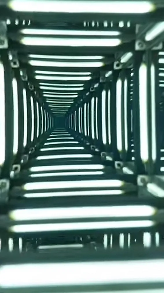 ai character: Endless mirror background