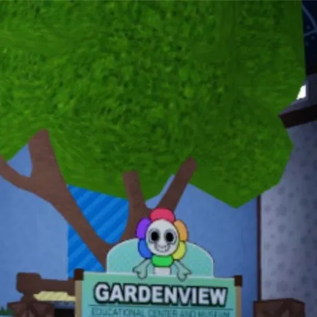 chat with ai character: Garden view