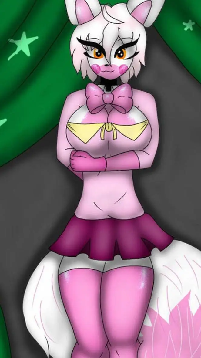 ai character: Fnia Foxy Mangle  background