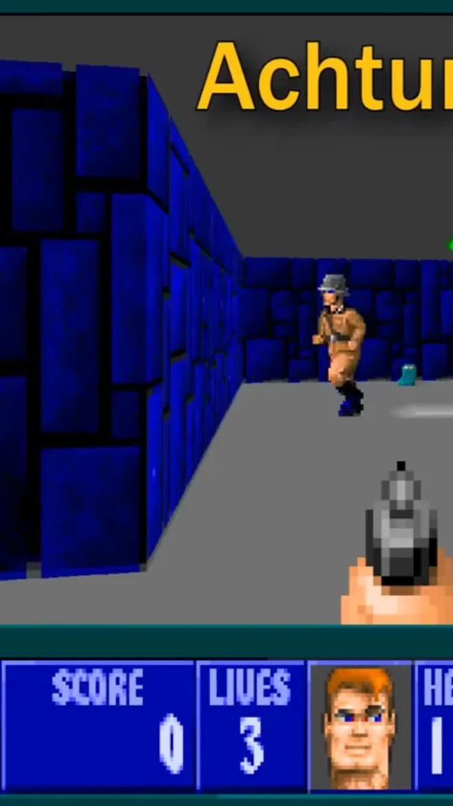ai character: Wolfenstein 3-D  background