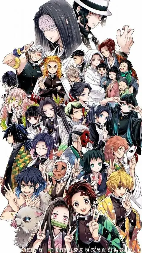 ai character: Kny color de pelo background