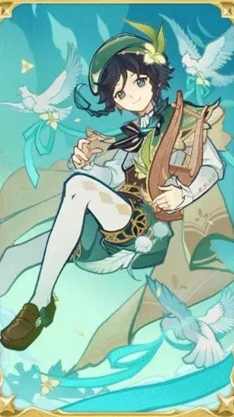 ai character: Venti background