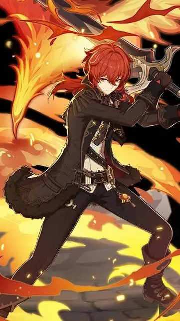 ai character: Diluc background