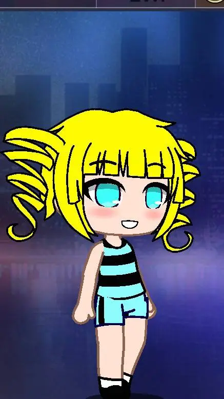 ai character: Bubble's! background