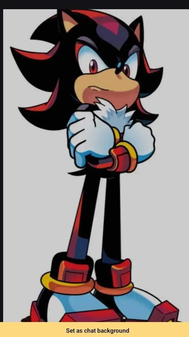 ai character: shadow  background